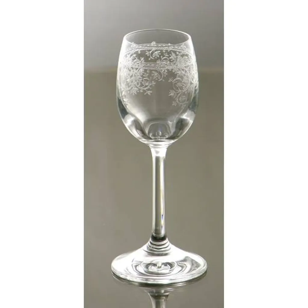 Cordial Likörglas LUCCA mit PantographieNachbildung für ca. 60ml H. 13,5cm Paul Nagel